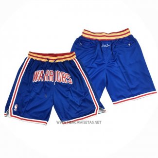 Pantalone Golden State Warriors 75th Just Don Azul