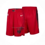 Pantalone Miami Heat Ciudad 2024-25 Rojo