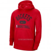 Sudaderas con Capucha Houston Rockets Performance Practice 2021-2022 Rojo