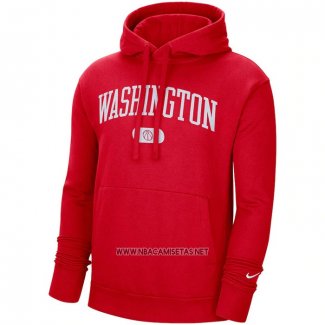 Sudaderas con Capucha Washington Wizards Heritage Essential Rojo