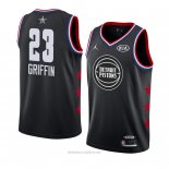 Camiseta All Star 2019 Detroit Pistons Blake Griffin NO 23 Negro