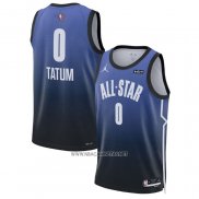 Camiseta All Star 2023 Boston Celtics Jayson Tatum NO 0 Azul