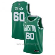 Camiseta Boston Celtics Jonathan Gibson NO 60 Icon 2017-18 Verde