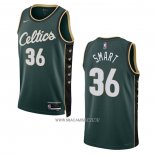 Camiseta Boston Celtics Marcus Smart NO 36 Ciudad 2022-23 Verde