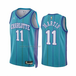 Camiseta Charlotte Hornets Cody Martin NO 11 Classic 2023-24 Verde