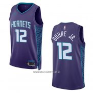 Camiseta Charlotte Hornets Kelly Oubre JR. NO 12 Statement 2022-23 Violeta