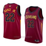 Camiseta Cleveland Cavaliers Larry Nance Jr. NO 22 Icon 2017-18 Finals Bound Rojo