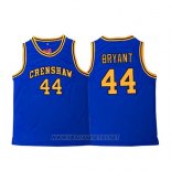 Camiseta Crenshaw Kobe Bryant NO 44 Azul