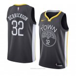 Camiseta Golden State Warriors Marcus Derrickson NO 32 Statement 2018 Negro