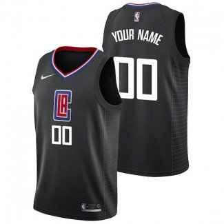 Camiseta Los Angeles Clippers Personalizada Statement 2019 Negroa