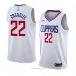 Camiseta Los Angeles Clippers Wilson Chandler NO 22 Association 2018 Blanco