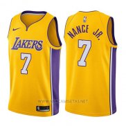 Camiseta Los Angeles Lakers Larry Nance Jr. NO 7 Association 2017-18 Blanco