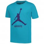 Camiseta Manga Corta Charlotte Hornets Essential Jumpman Verde