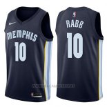 Camiseta Memphis Grizzlies Ivan Rabb NO 10 Icon 2017-18 Azul