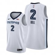 Camiseta Memphis Grizzlies Jordan Bell NO 2 Association 2019-20 Blanco