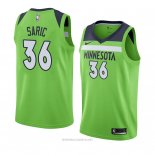 Camiseta Minnesota Timberwolves Dario Saric NO 36 Statement 2018 Verde