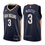 Camiseta New Orleans Pelicans Nikola Mirotic NO 3 Icon 2017-18 Azul