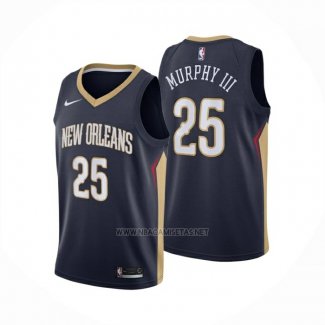 Camiseta New Orleans Pelicans Trey Murphy III NO 25 Icon 2024-25 Azul