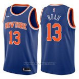 Camiseta New York Knicks Joakim Noah NO 13 Icon 2017-18 Azul