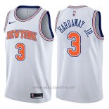 Camiseta New York Knicks Tim Hardaway Jr. NO 3 Statement 2017-18 Blanco