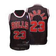 Camiseta Nino Chicago Bulls Michael Jordan NO 23 Negro