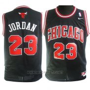 Camiseta Nino Chicago Bulls Michael Jordan NO 23 Negro2