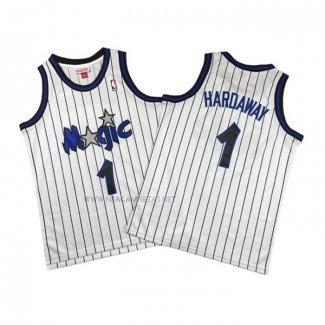 Camiseta Nino Orlando Magic Penny Hardaway NO 1 Mitchell & Ness 1993-94 Blanco