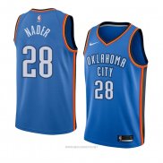 Camiseta Oklahoma City Thunder Abdel Nader NO 28 Icon 2017-18 Azul