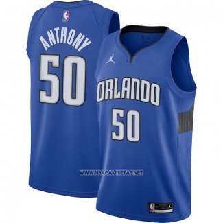 Camiseta Orlando Magic Cole Anthony NO 50 Statement Azul