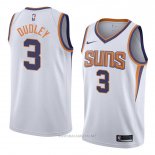 Camiseta Phoenix Suns Jarojo Dudley NO 3 Association 2018 Blanco