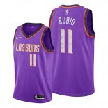 Camiseta Phoenix Suns Ricky Rubio NO 11 Ciudad Violeta