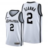 Camiseta Primary Mamba Memorial Gianna NO 2 Blanco