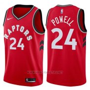 Camiseta Toronto Raptors Norman Powell NO 24 Icon 2017-18 Rojo