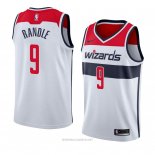 Camiseta Washington Wizards Chasson Randle NO 9 Association 2018 Blanco