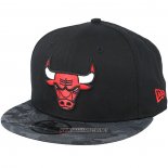 Gorra Chicago Bulls Camuflaje Negro2