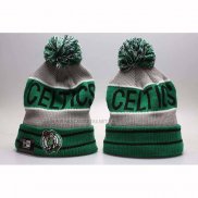 Gorro Beanie Boston Celtics Verde Gris