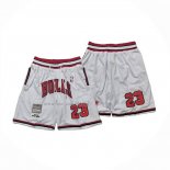 Pantalone Chicago Bulls Mitchell & Ness Just Don 1997-98 Blanco