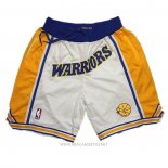 Pantalone Golden State Warriors Blanco