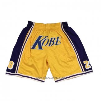 Pantalone Los Angeles Lakers Kobe Bryant Just Don Amarillo