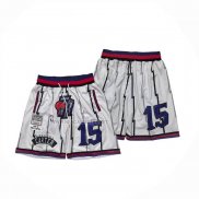 Pantalone Toronto Raptors Mitchell & Ness Hardwood Classics Blanco