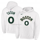 Sudaderas con Capucha Boston Celtics Jayson Tatum Ciudad 2023-24 Blanco