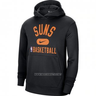 Sudaderas con Capucha Phoenix Suns Performance Practice 2021-2022 Negro