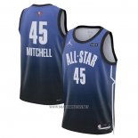 Camiseta All Star 2023 Utah Jazz Donovan Mitchell NO 45 Azul