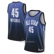 Camiseta All Star 2023 Utah Jazz Donovan Mitchell NO 45 Azul