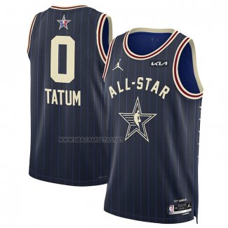 Camiseta All Star 2024 Boston Celtics Jayson Tatum NO 0 Azul