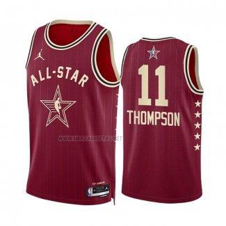 Camiseta All Star 2024 Golden State Warriors Klay Thompson NO 11 Rojo