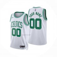 Camiseta Boston Celtics Personalizada Association 2025-26 Blanco