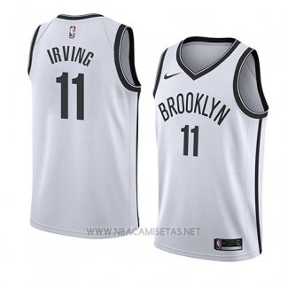 Camiseta Brooklyn Nets Kyrie Irving NO 11 Association 2019-20 Blanco