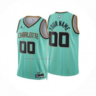 Camiseta Charlotte Hornets Personalizada Ciudad 2024-25 Verde