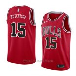 Camiseta Chicago Bulls Chandler Hutchison NO 15 Icon 2018 Rojo
